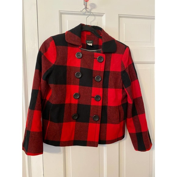 J.crew wool pea coat